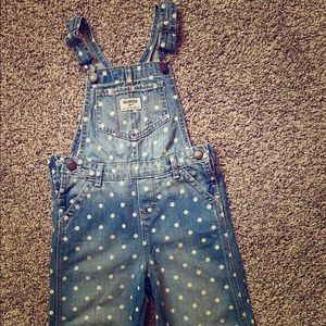 Polka dot Overalls